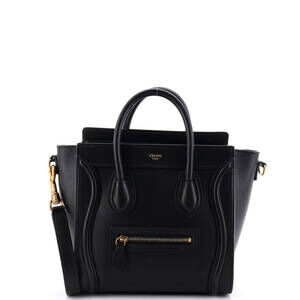 Celine Nano Luggage Bag Smooth Leather